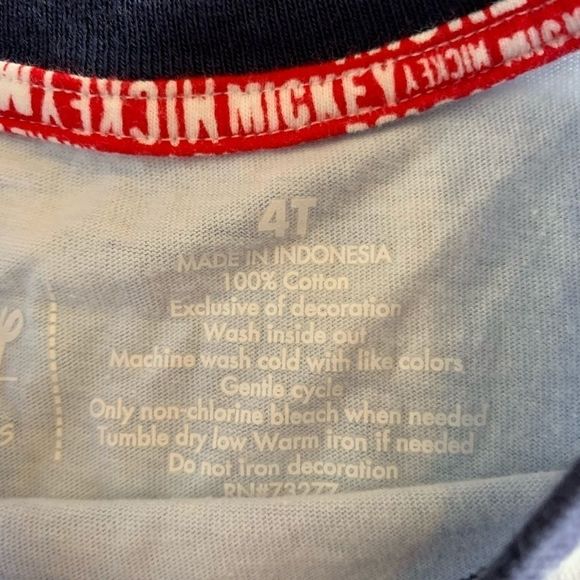 Two Original Mickey Mouse T-shirts - Picture 7 of 8
